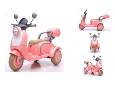Skuter Tunggangan Tiga Roda Retro 6V